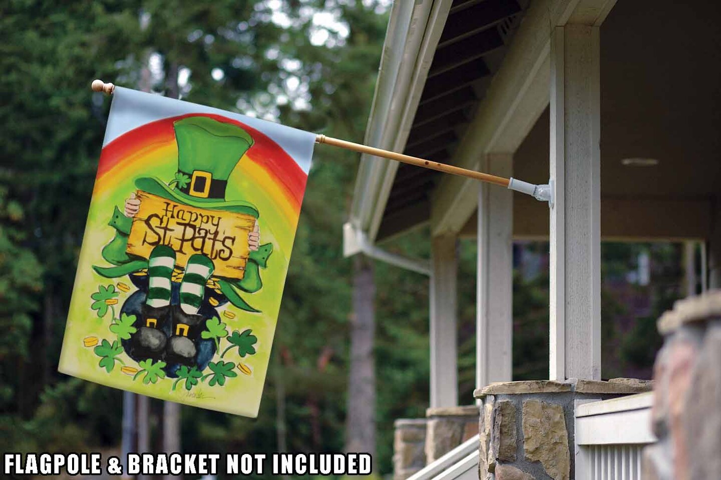 Happy Saint Pat&#x27;s Decorative St Patricks Day Flag