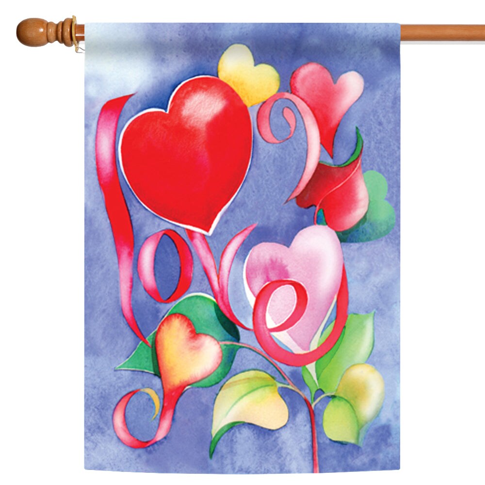 Love Decorative Valentine Flag