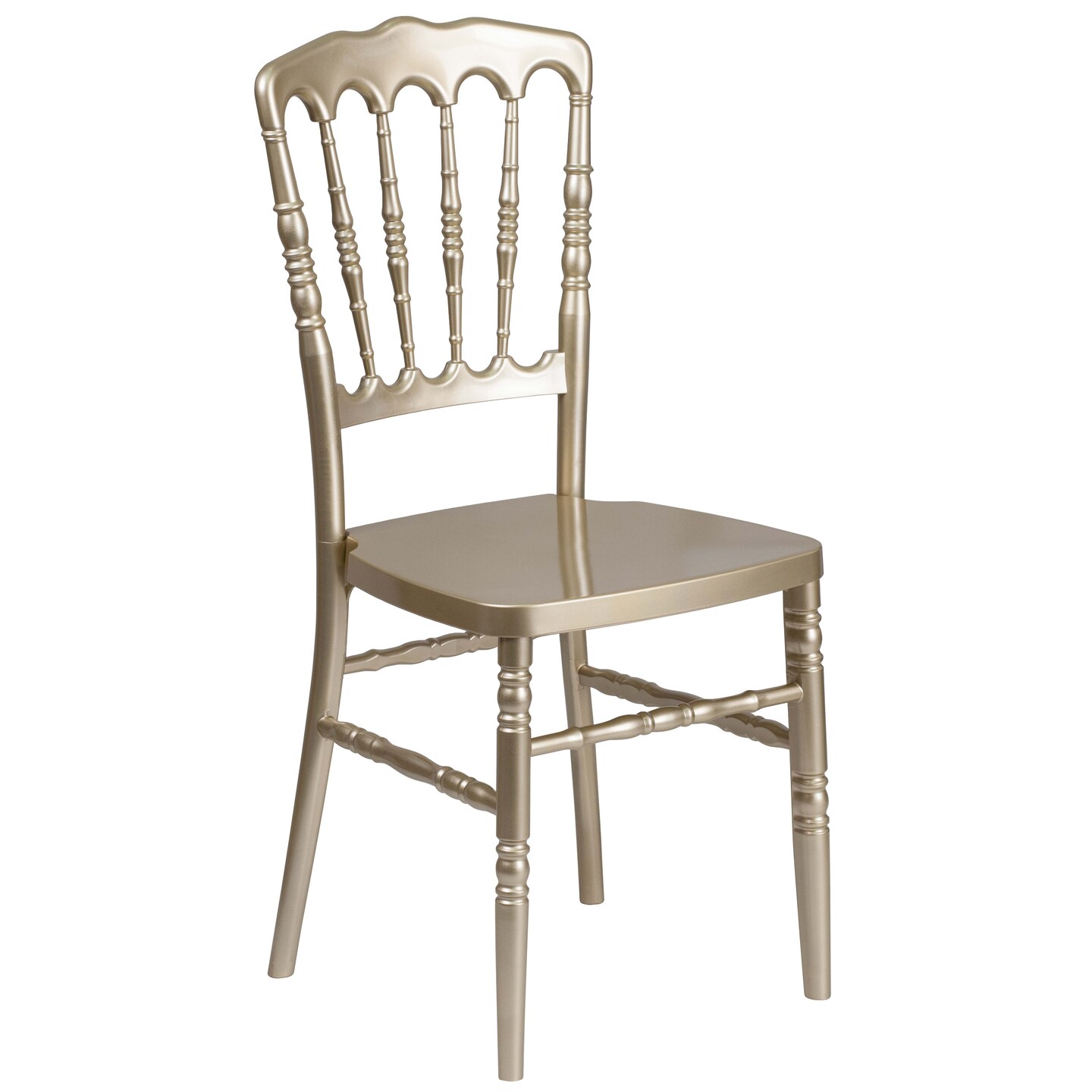 Emma and Oliver Wedding &#x26; Event Resin Stacking Napoleon Dining Chair