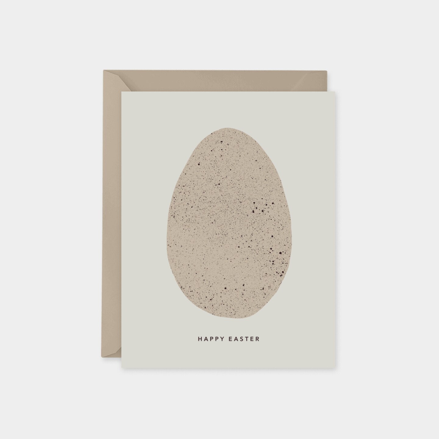 Easter Card, Speckled Egg Easter Card,