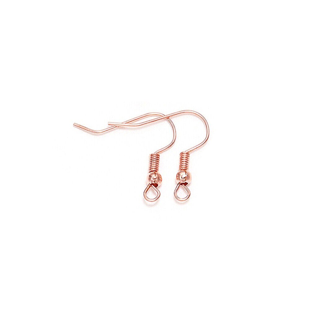 DIY JEWELRY Making Findings Earring Hook Coil Ear Wire French Hook