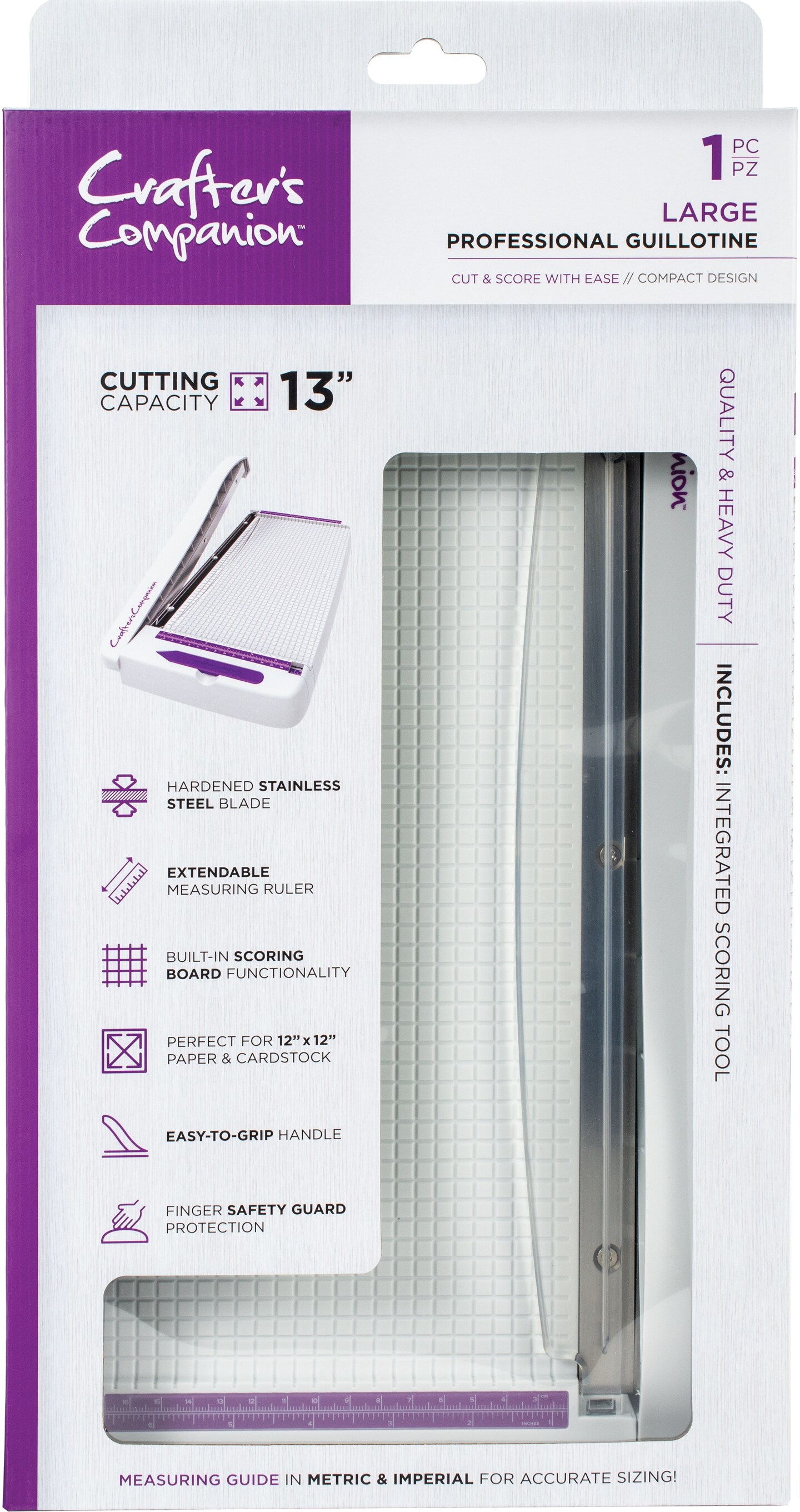 Crafter&#x27;s Companion Professional Guillotine Trimmer 12&#x22;-Large