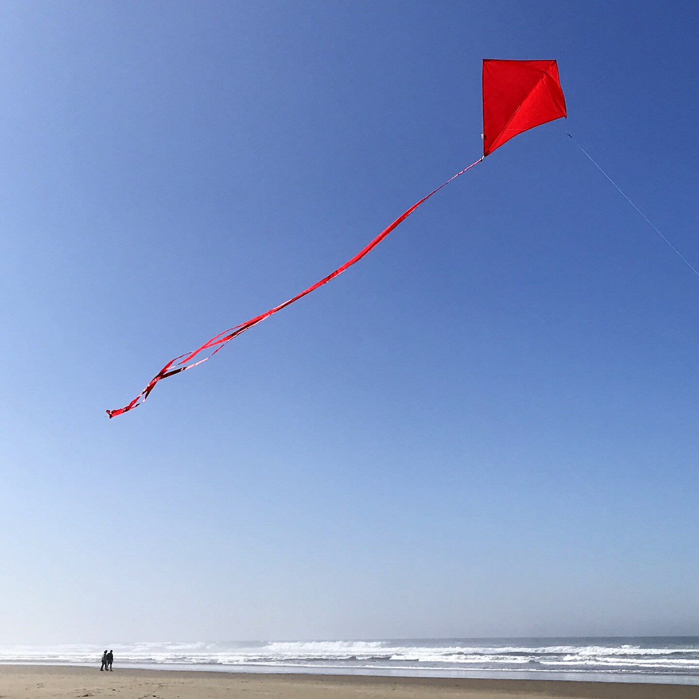 In the Breeze 3299 - Cherry 30 Inch Diamond Kite - Solid Red, Fun, Easy  Flying Kite