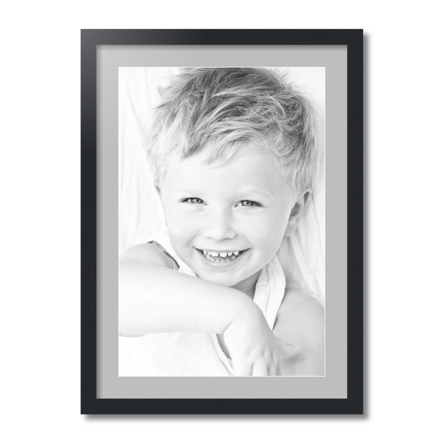 ArtToFrames 20x28 Matted Picture Frame with 16x24 Single Mat Photo  Opening Framed in 1.25 Black and 2 Mat (FWM-3926-20x28)