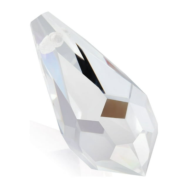 Preciosa 24-Piece Teardrop Glass Pendant, 6.5x13mm