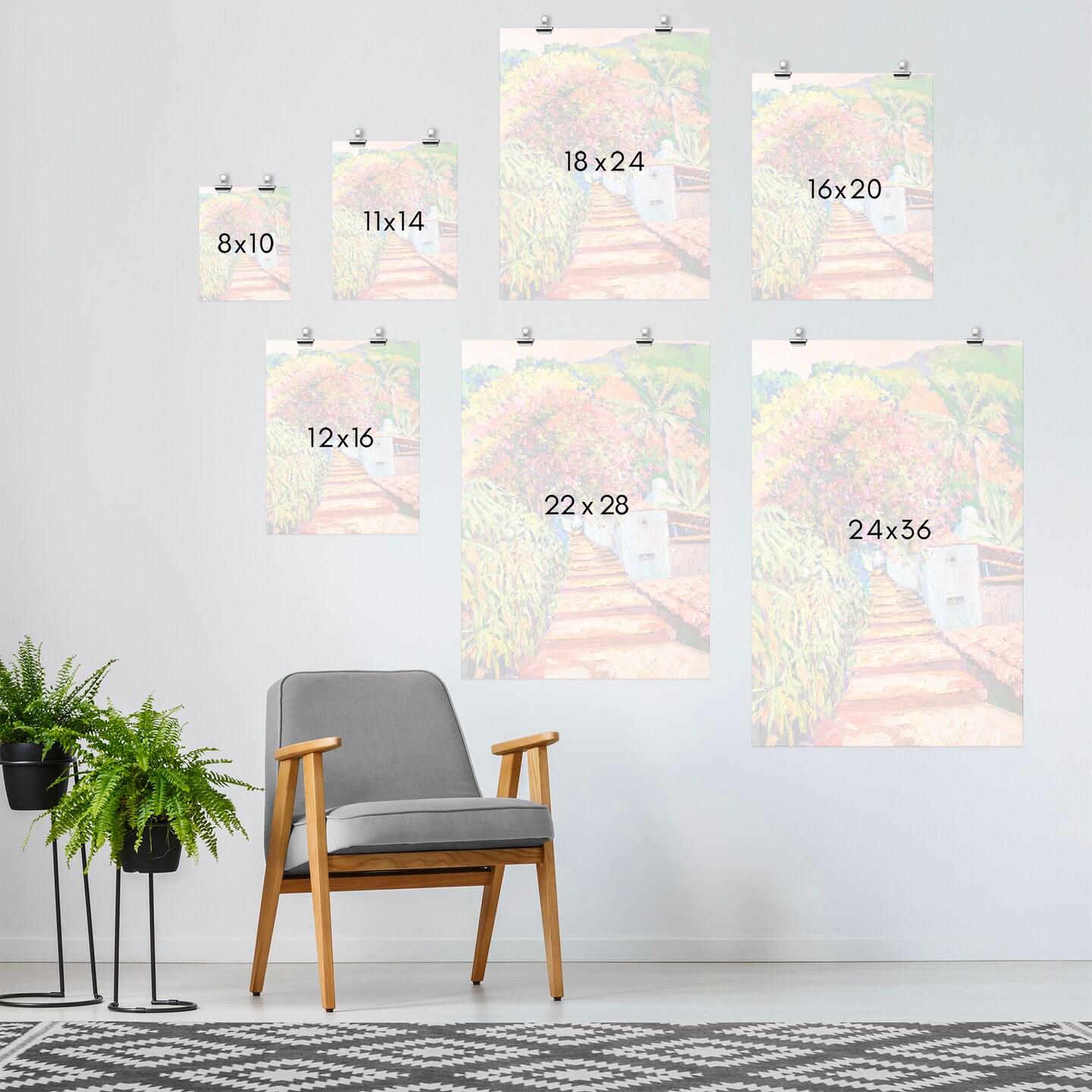Tropical Garden by Suren Nersisyan  Poster - Americanflat