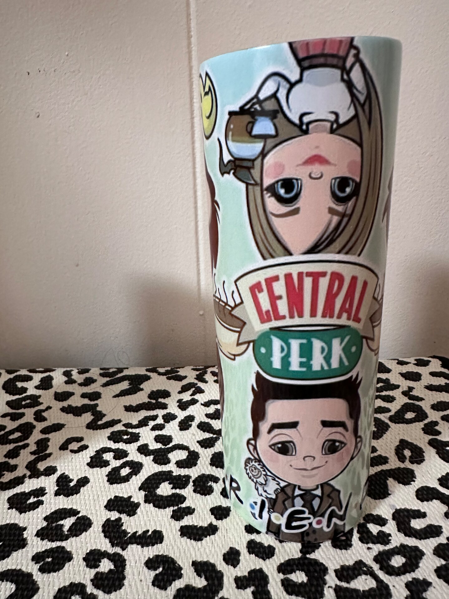 FRIENDS™ Central Perk Tumbler with Lid & Straw