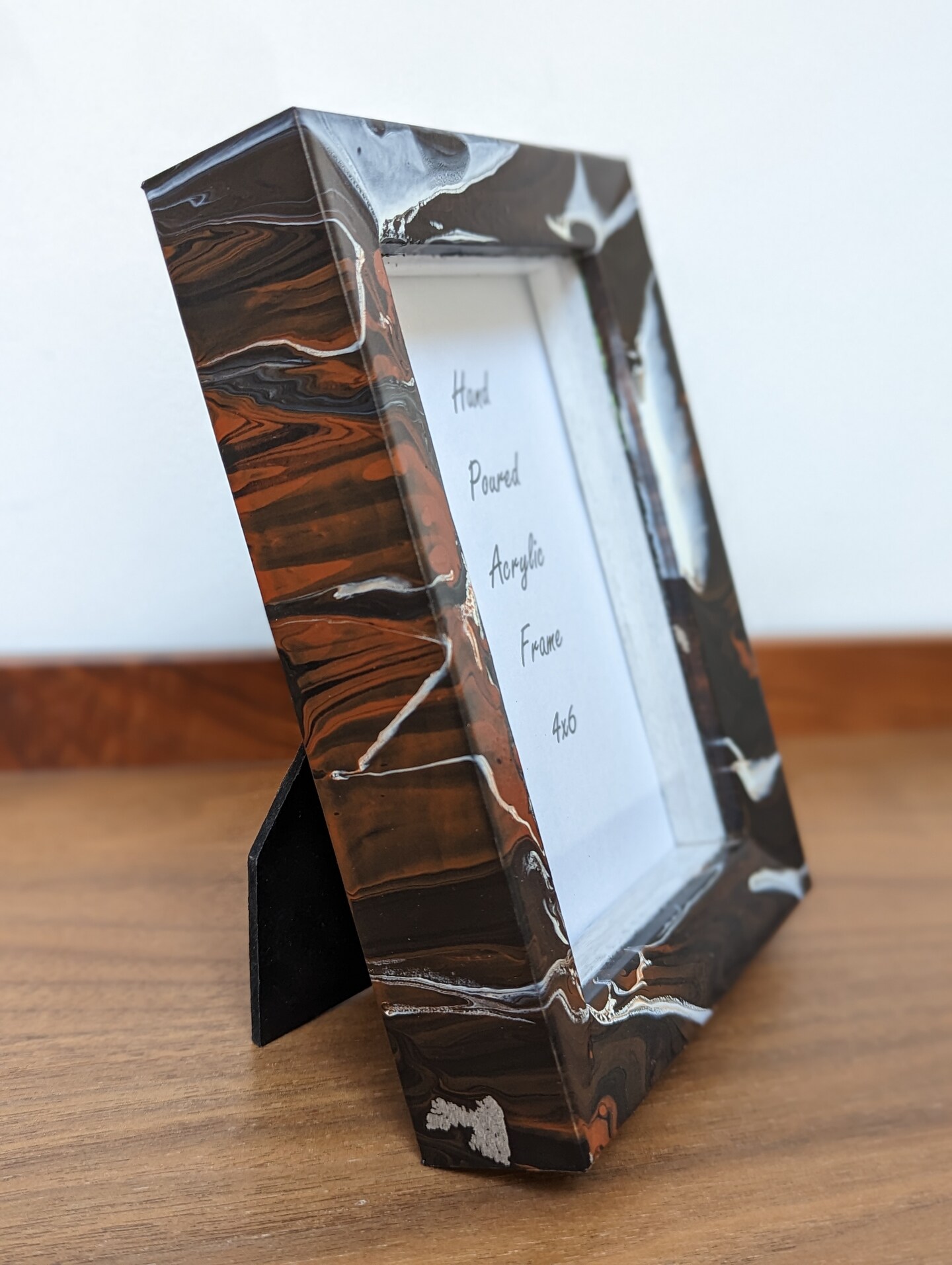 Dramatic Chocolate Tones 4x6 Picture Frame