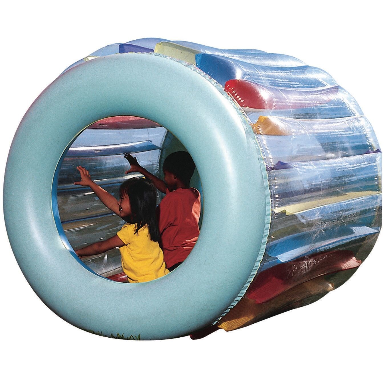 Inflatable roller wheel store for adults