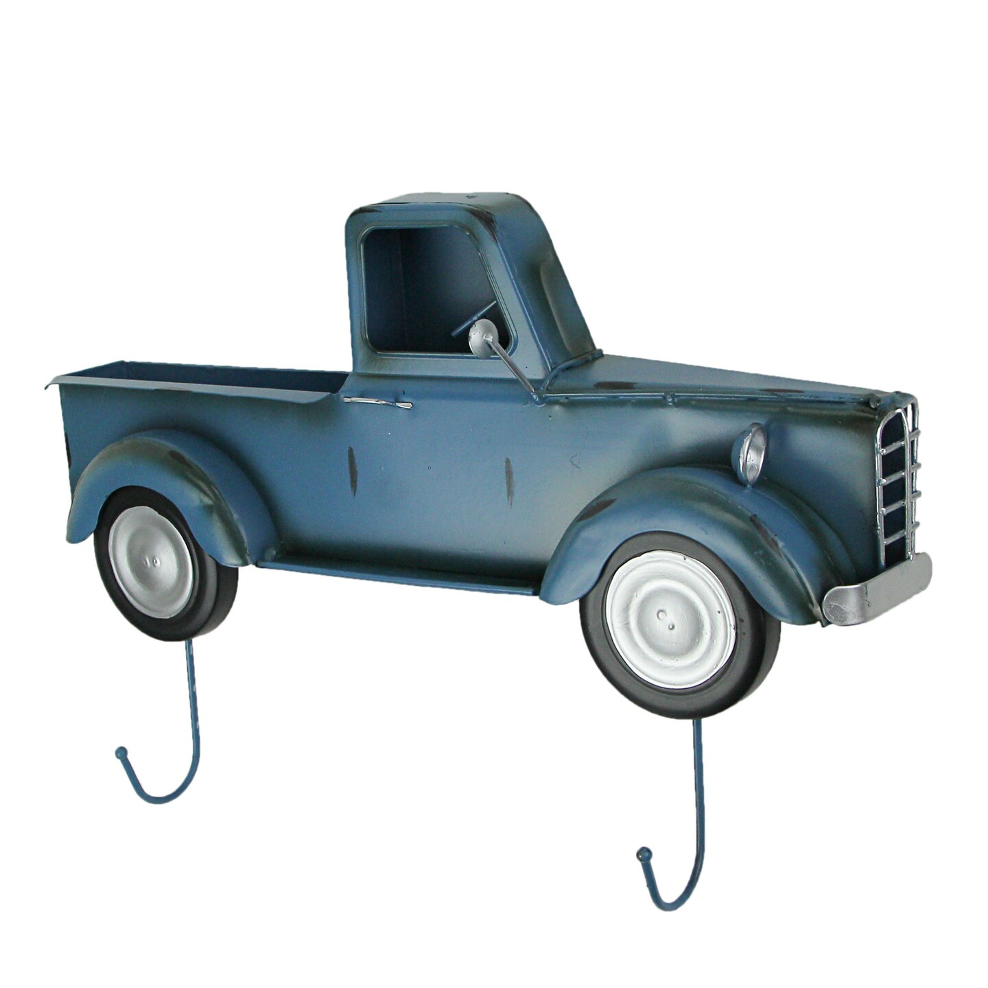 Metal Vintage Truck Wall Hook Rack Decorative Key Coat Holder Towel Hanger