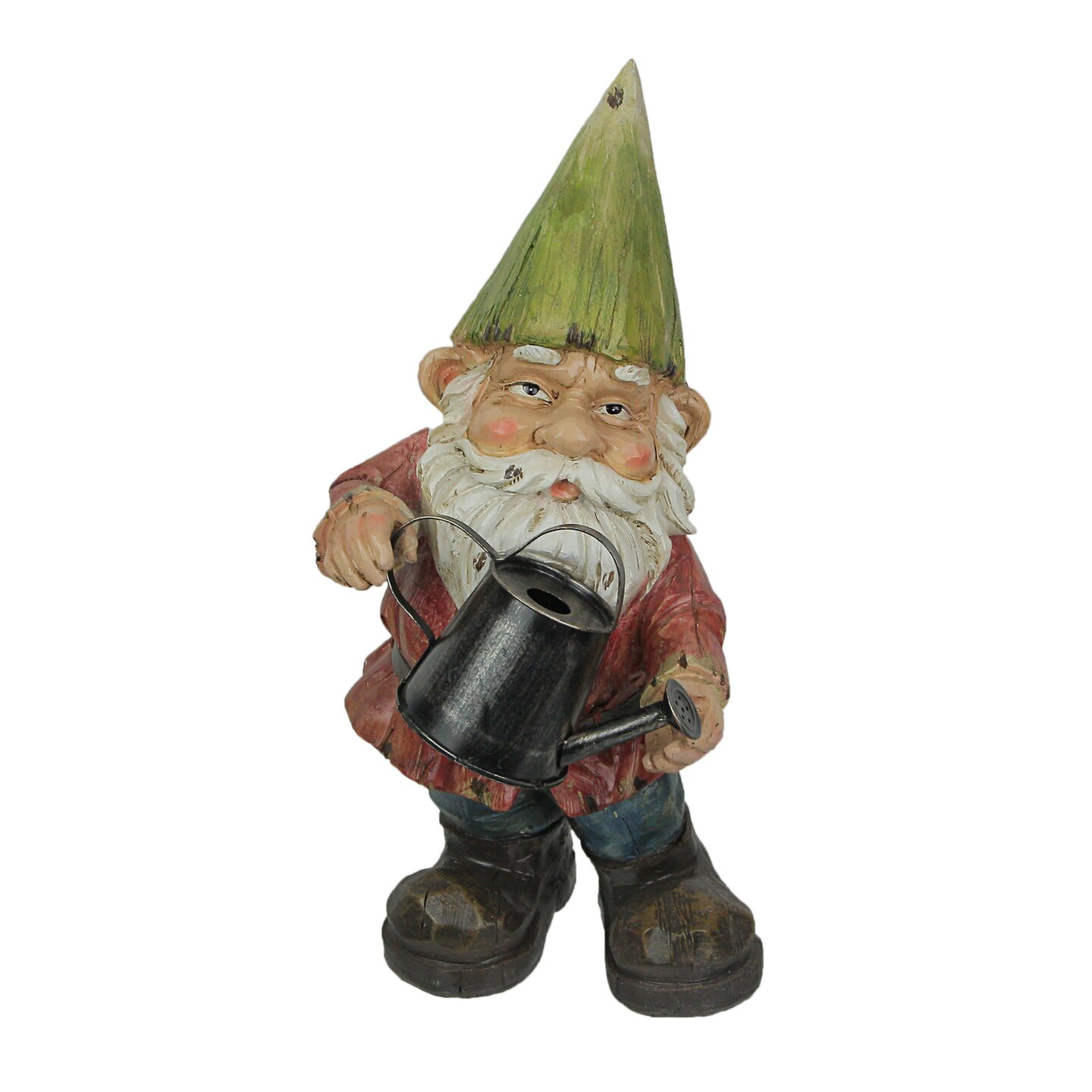 15.3 inch Resin Working Garden Gnome Decor Sculpture Lawn Yard Decoration