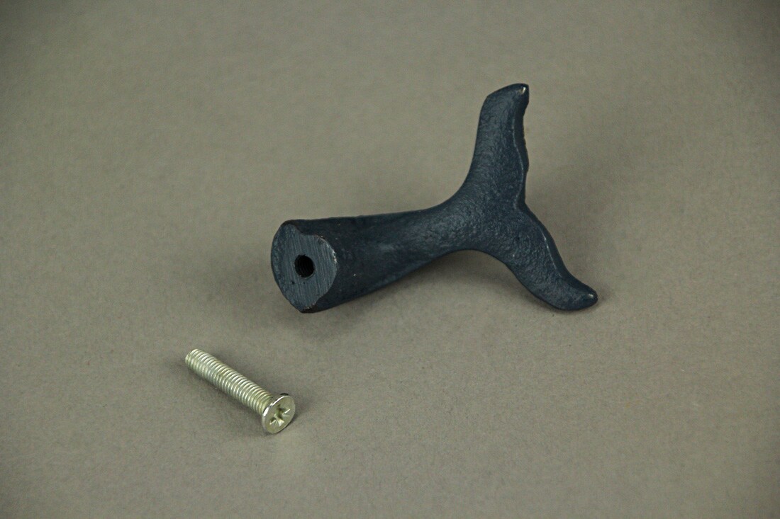 Cast Iron Whale Tail Drawer Pulls Cabinet Knobs Coastal Decor Handles Set of 12