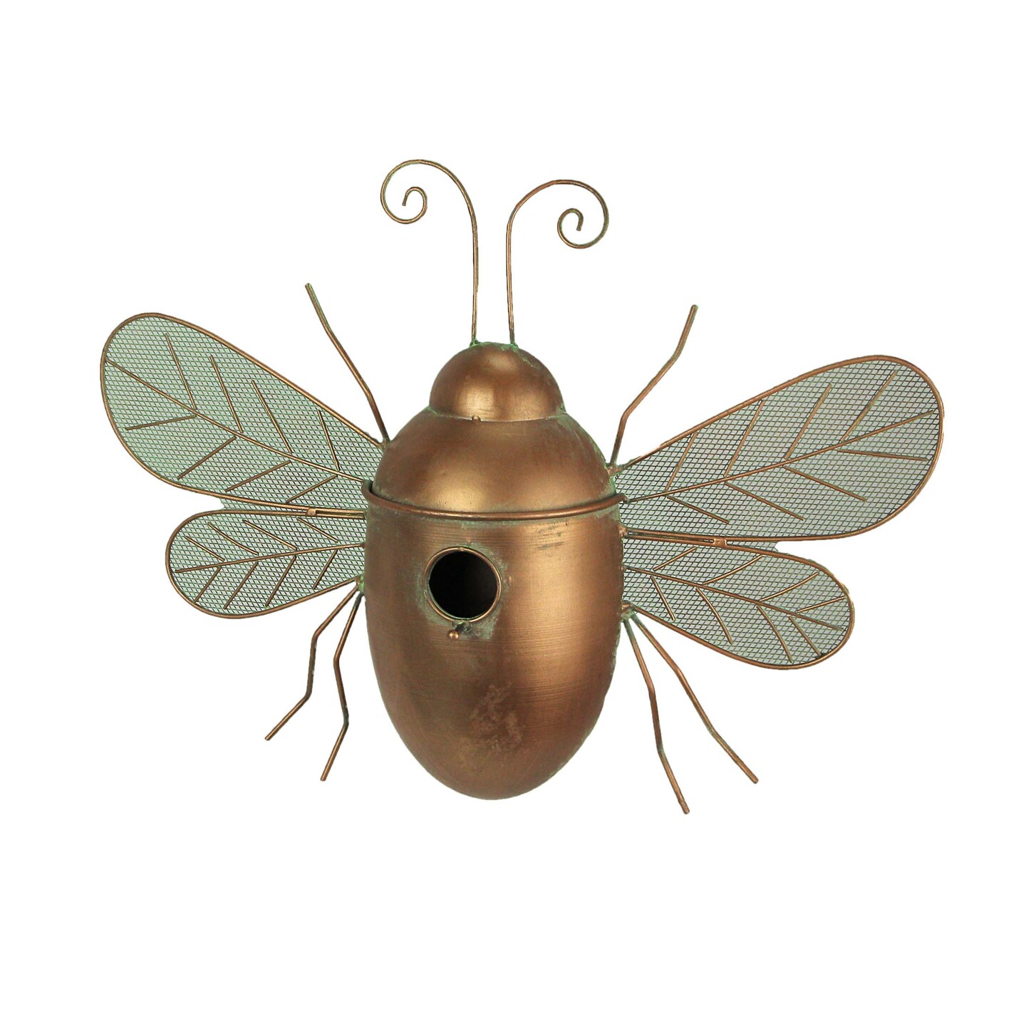 Metal Copper Hanging Decorative Bumblebee Bird House Outdoor Home Garden Decor Michaels