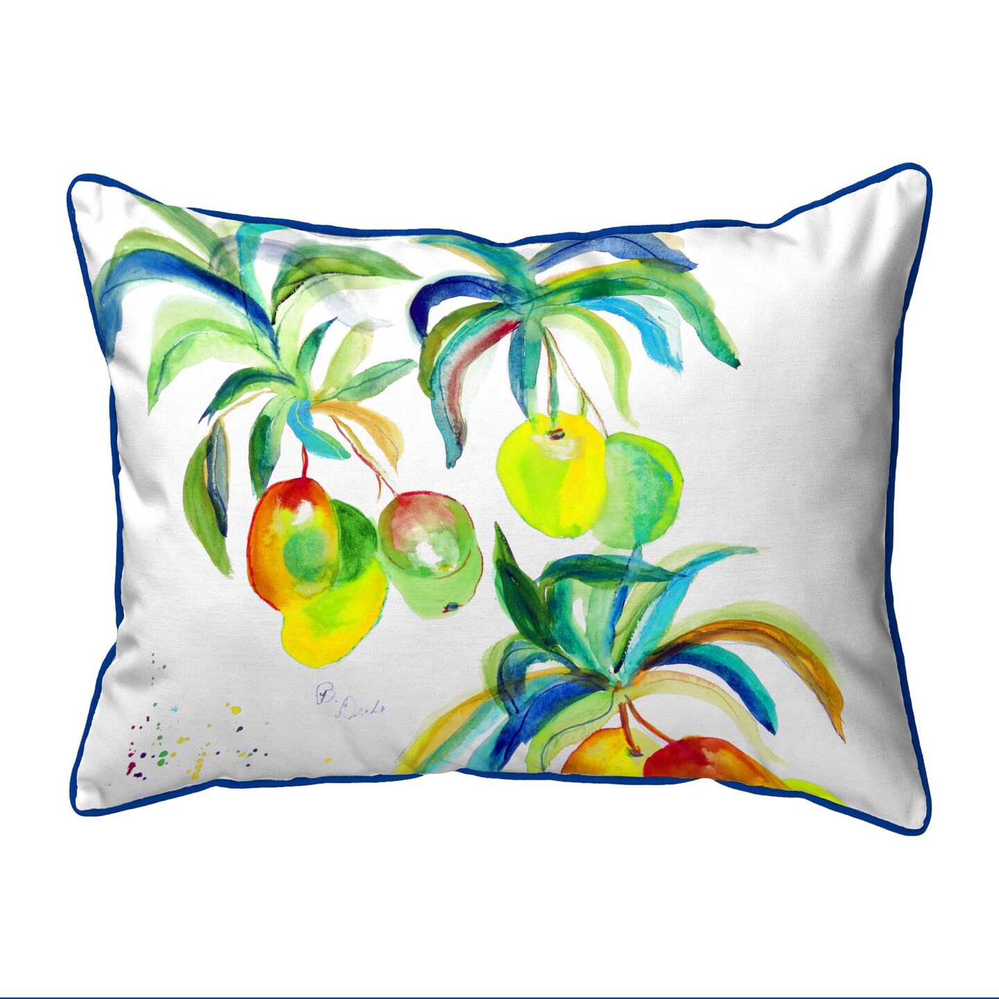 Betsy Drake Mango Tree Large Indoor/Outdoor Pillow 16x20 | Michaels