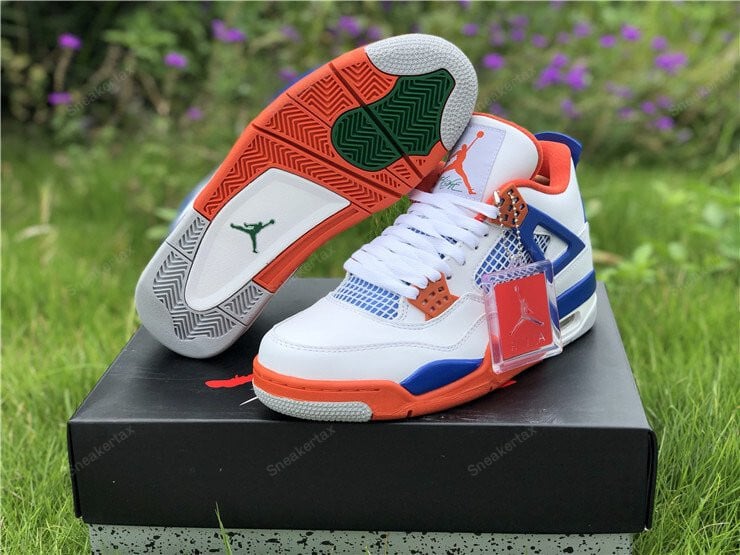 Orange and blue 4s best sale