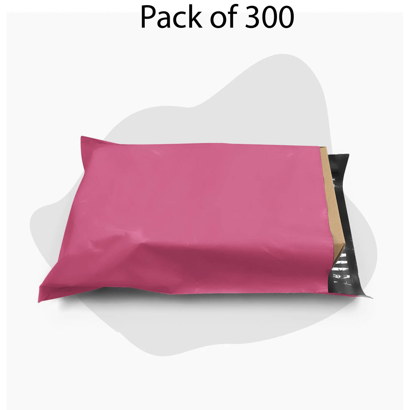 Pink Mailer Poly Bag Envelopes | 2 mil Size 14.5 x 19 intact | Stylish Packaging | Each poly mailer features | MINA&#xAE;