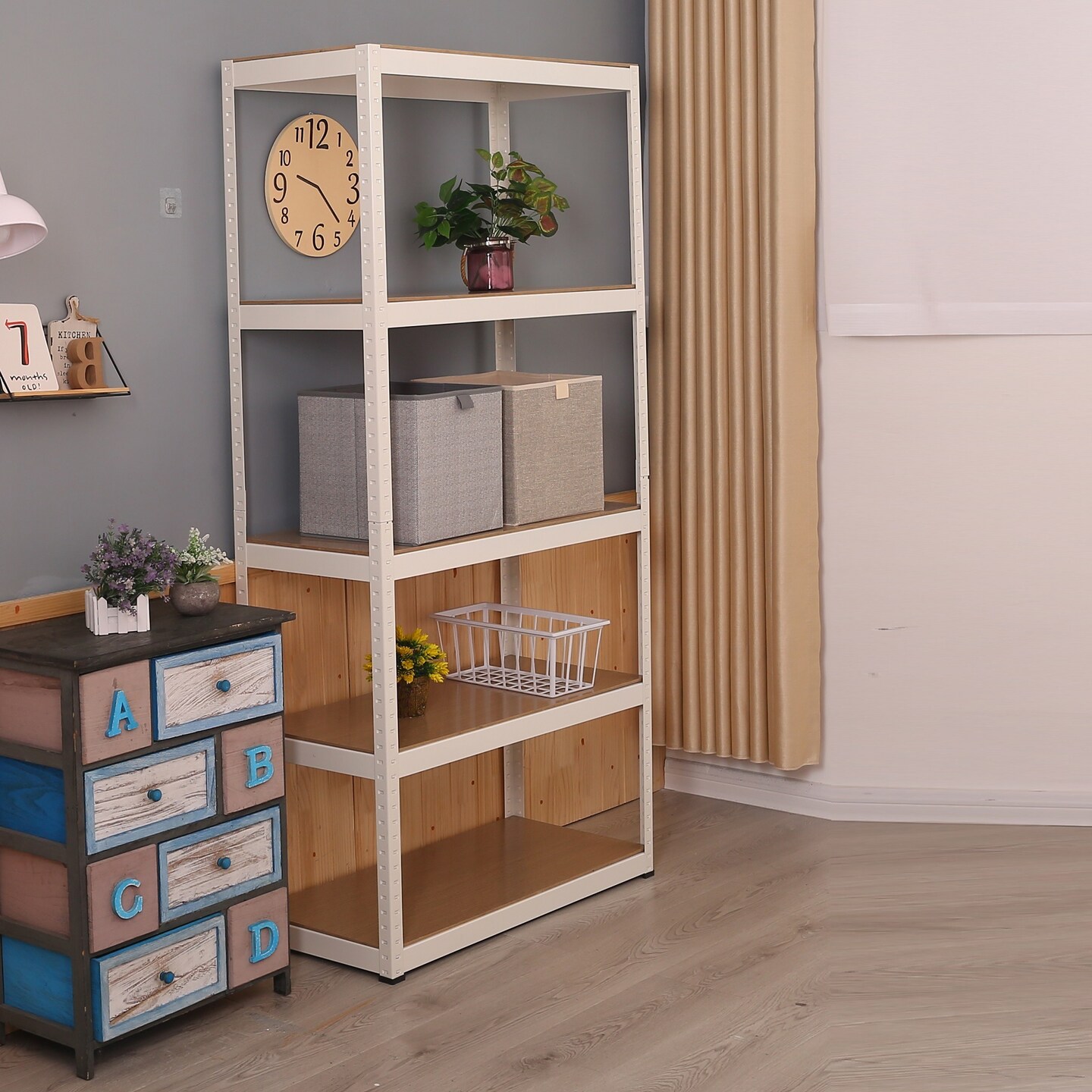Adjustable Heavy Duty Garage Storage Shelving - 46.2 | Effortless Organization