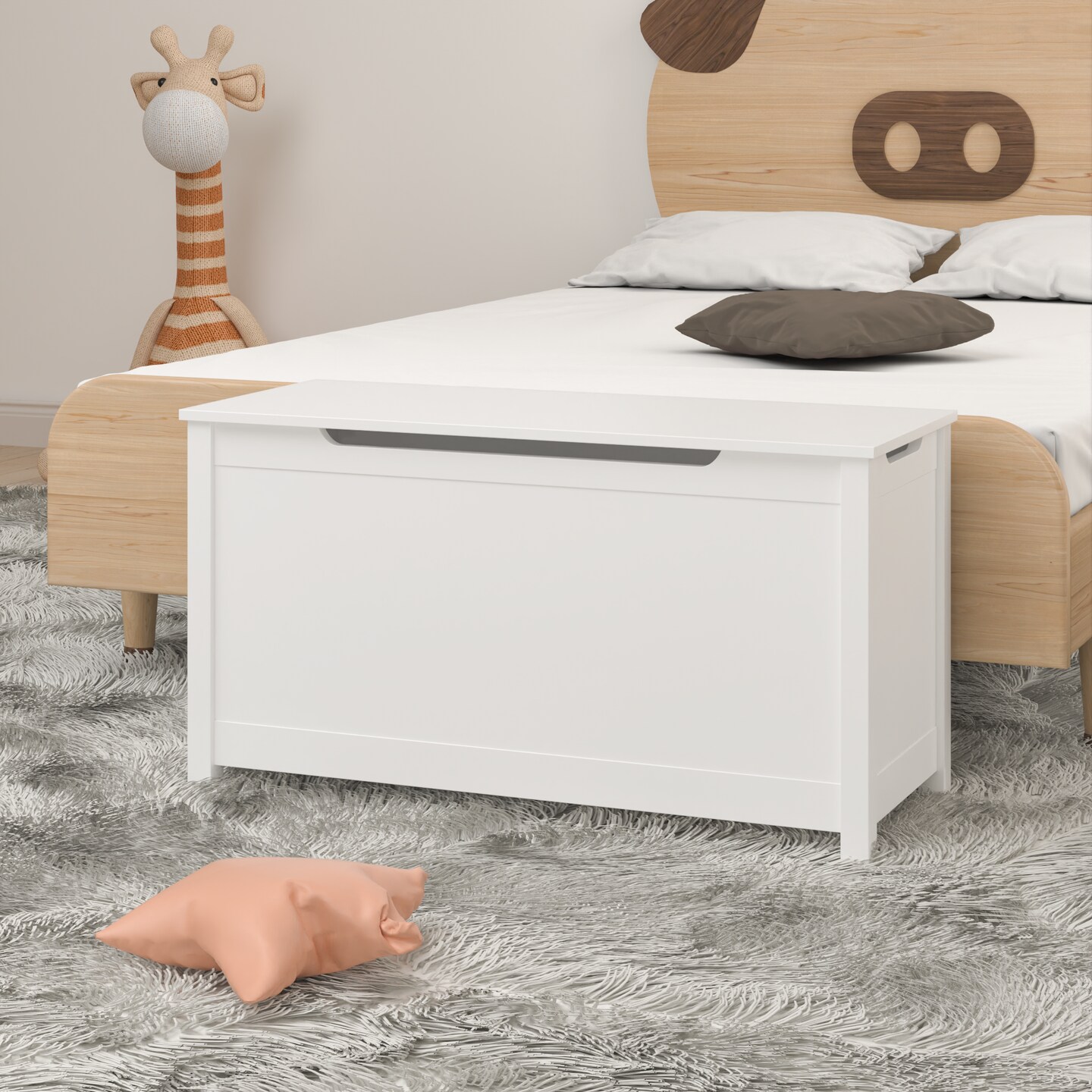 Wooden Toy Box for Kids | Organize Toys Easily