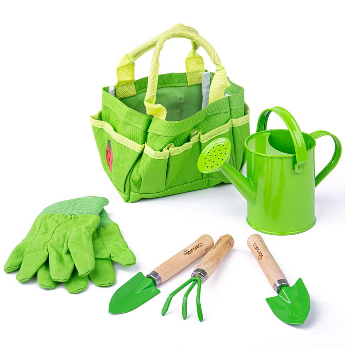 Bigjigs Toys Gardening Tote Bag with Tools