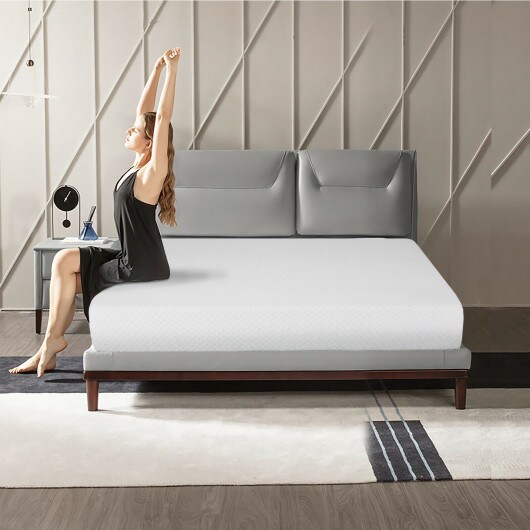 Air Foam Pressure Relief Bed Mattress with Removable Soft Cover