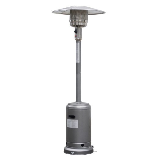 50000 BTU Stainless Steel Propane Outdoor Heater with Trip Over Protection and 2 Handles