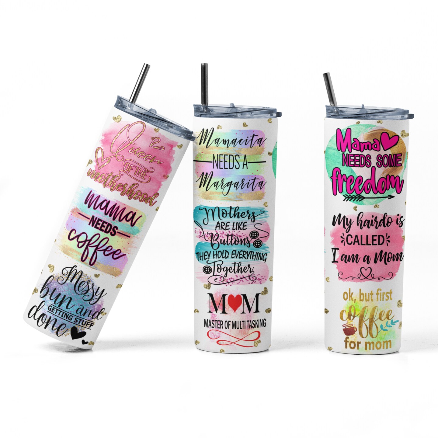 20oz Stainless Steel Tumbler for Moms, Motherhood Quotes, Insulated Coffee  Travel Mug, Perfect Gift for Mom, Unique Mom Sayings Cup | MakerPlace by  Michaels
