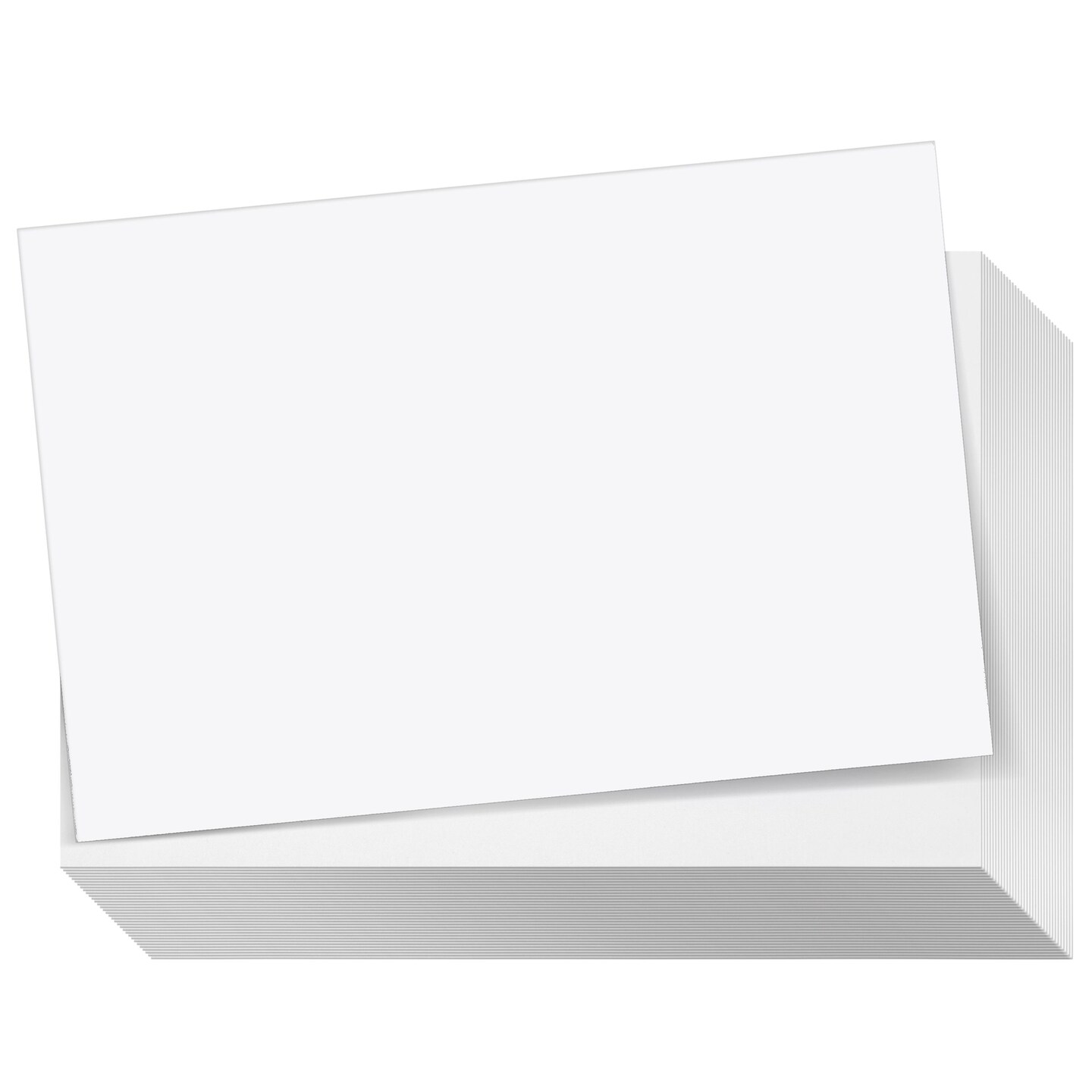 200-Pack Cardstock Paper 4x6 in, 110lb Thick, Heavyweight Card Stock Blank  Index Cards for Flashcards, Recipe Cards, Save the Date, DIY Postcards,  Party Invitations