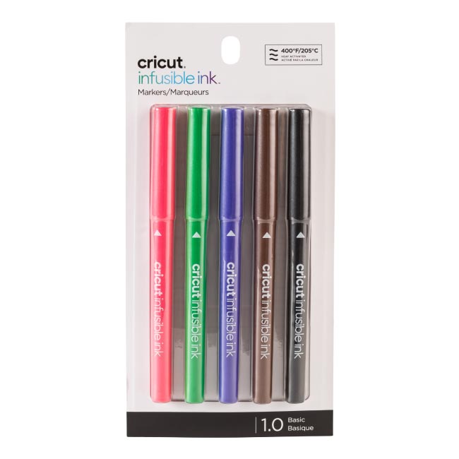 Cricut Infusible Ink Markers (1.0), Basics (5 ct)