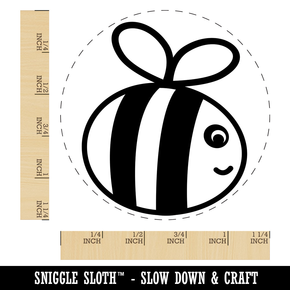 Buzzy Bumble Bee Rubber Stamp For Stamping Crafting Planners Michaels