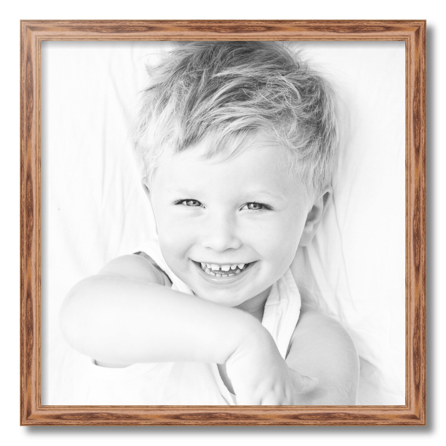 ArtToFrames 22x22 Inch Picture Frame, This 1.25 Inch Custom Wood Poster Frame is Available in Multiple Colors, Great for Your Art or Photos - Comes with Regular Acrylic and Foam Backing 3/16 inch (V-59504-22x22)