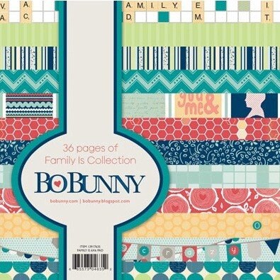 BoBunny Family Is 6 x 6 Paper Pad