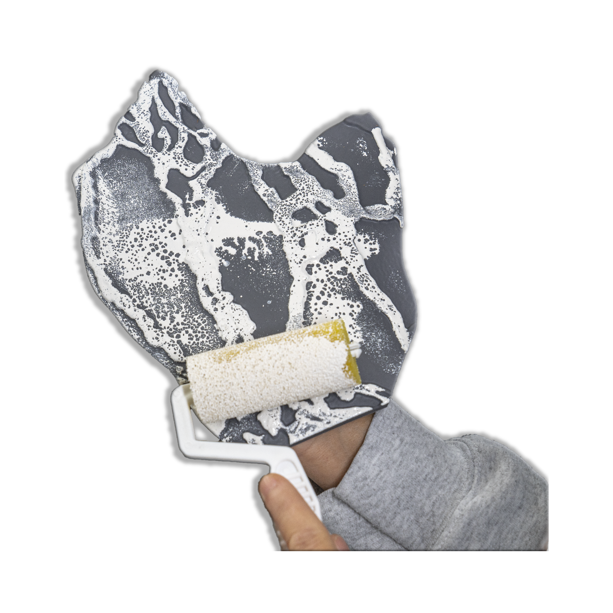 Heirloom Traditions Faux Paw II, Decorative Finish Stamp for Countertop Granite or Marble Pattern