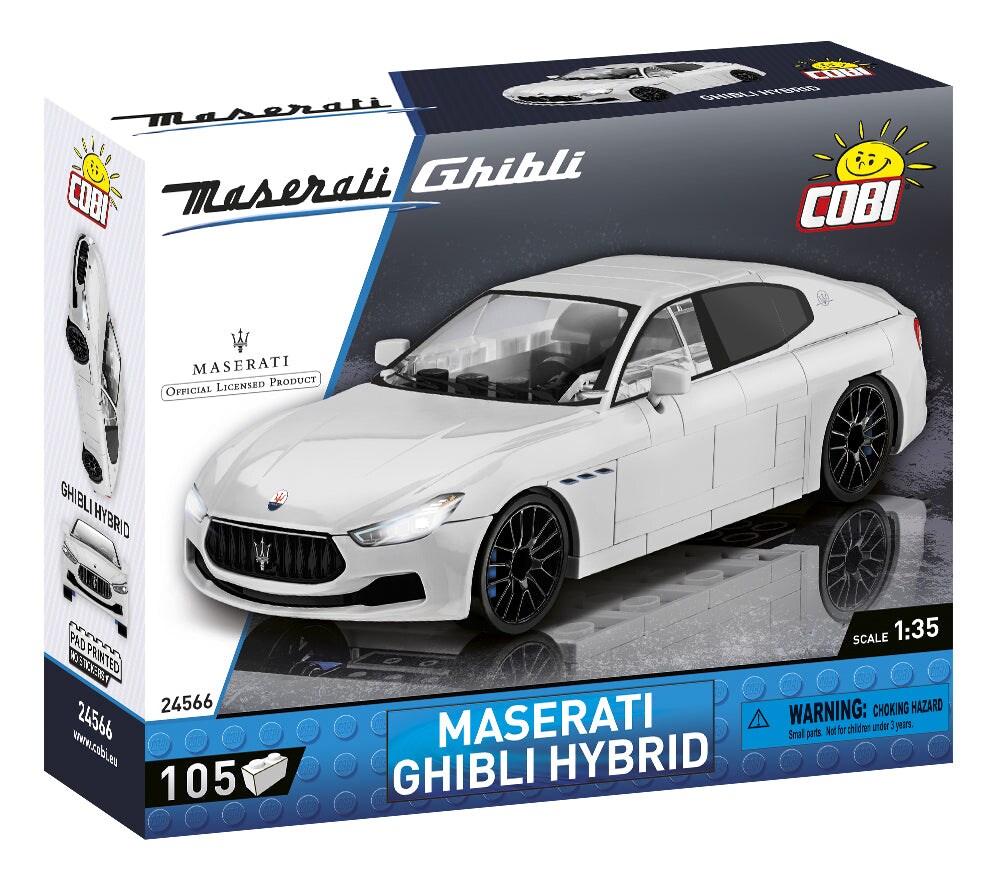 COBI Maserati Collection Maserati Ghibli Hybrid Vehicle