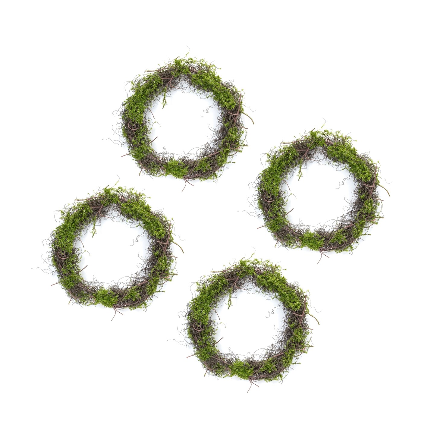 Moss Wreath (Set of 4)