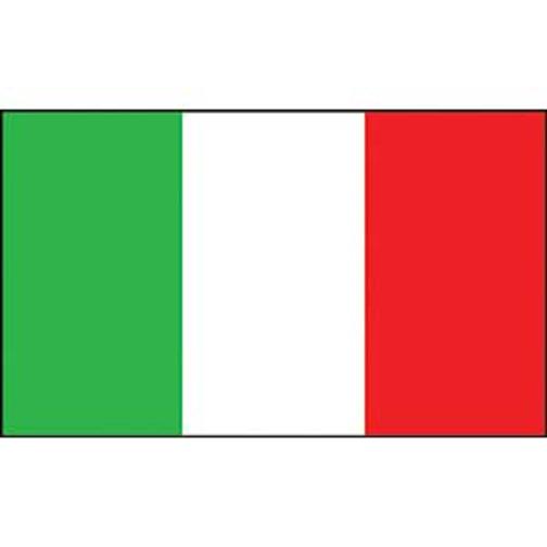 Italy Flag with Grommets 2ft x 3ft