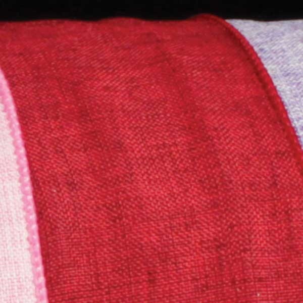 The Ribbon People Scarlet Red Solid Wired Craft Ribbon 2.5" x 40 Yards