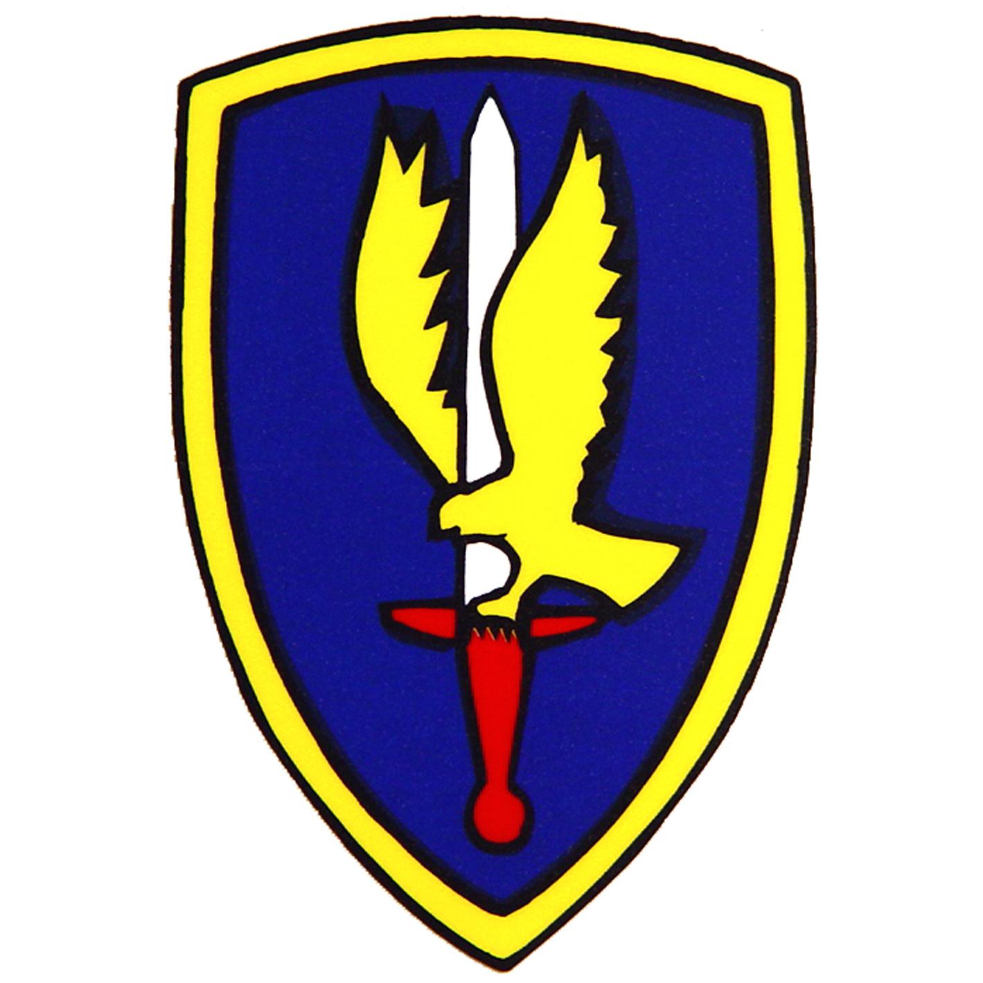 U.S. Army 1st AVI Brigade Sticker 3-1/4&#x22;
