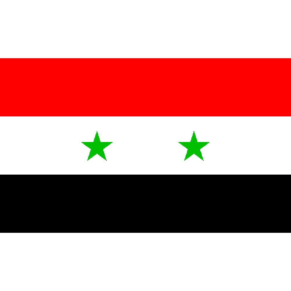 Syria 5ft x 3ft Flag