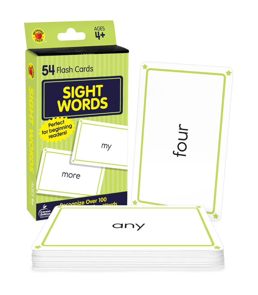 Carson Dellosa Sight Words Flash Cards Kindergarten, High Frequency Vocabulary Words Flash Cards, Dolch Sight Word Flash Cards, Preschool and Kindergarten