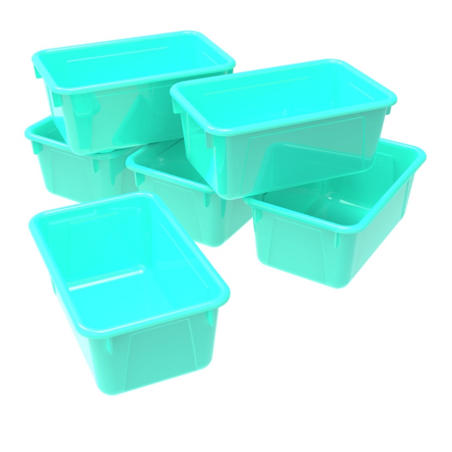 Small Cubby Bin, Classroom Teal (Case of 5)