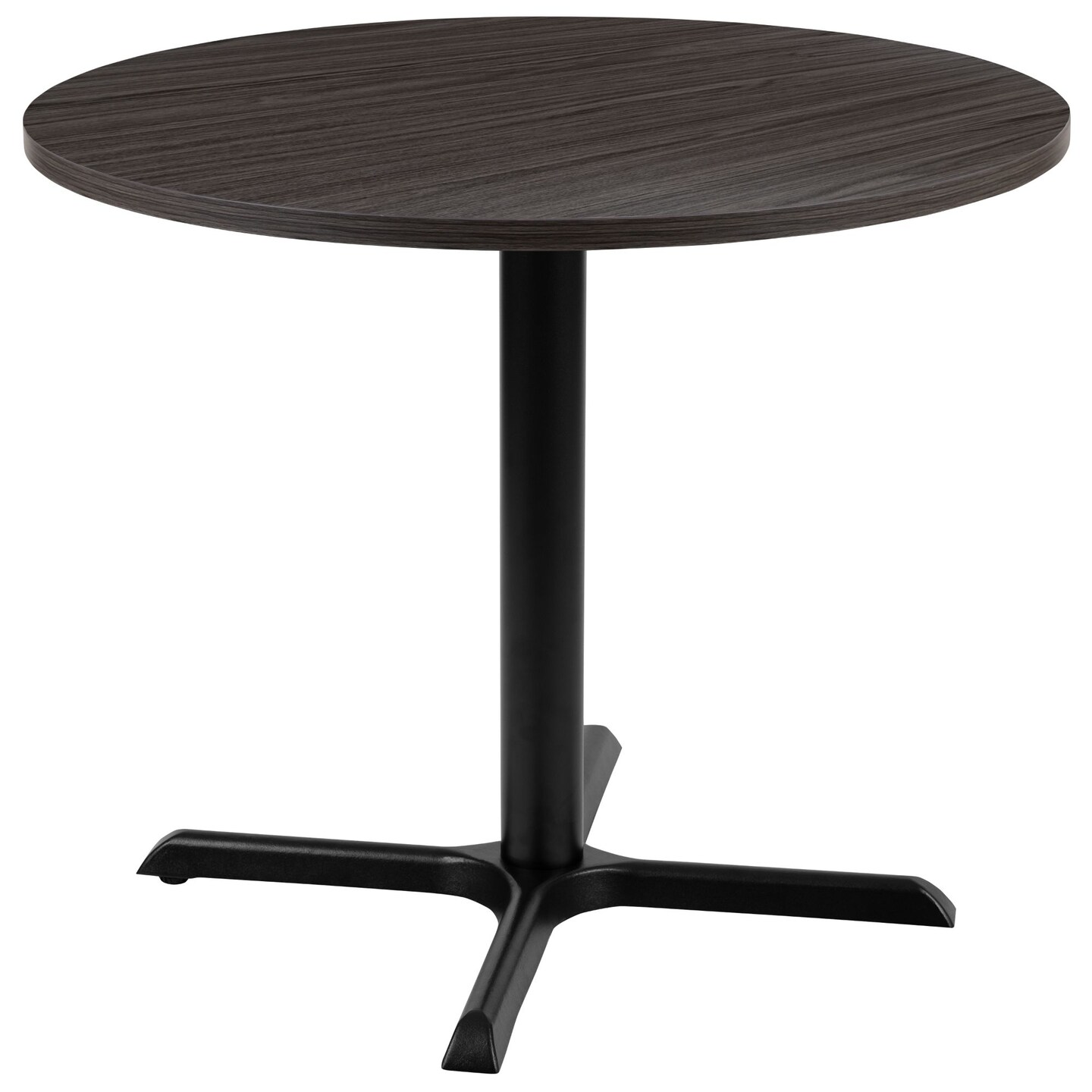 Flash Furniture 35.5&#x22; Gray Round Contemporary Multi Purpose Conference Table