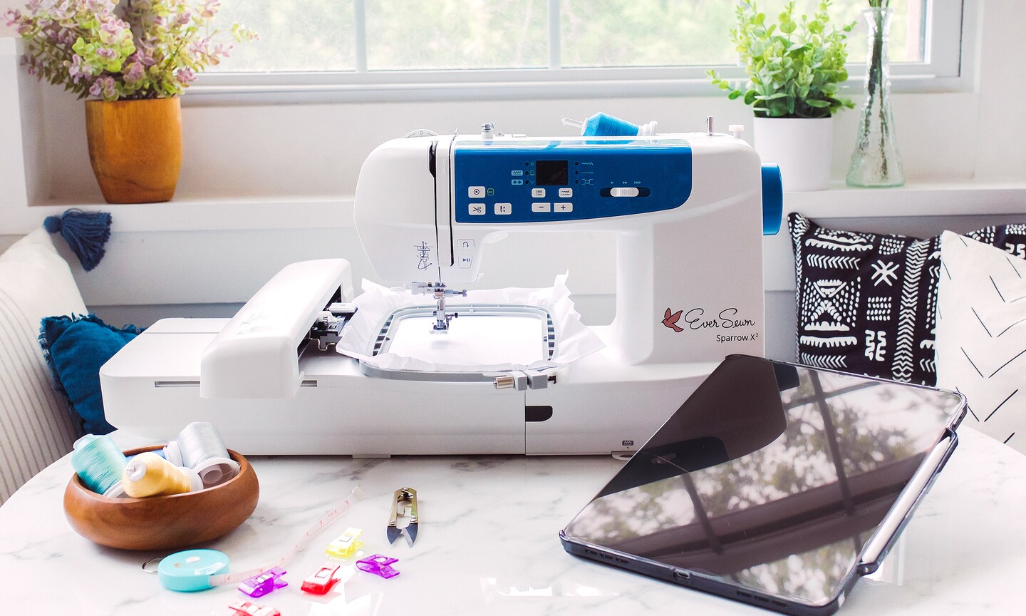 Eversewn Sparrow X2 Computerized Sewing and Embroidery Machine