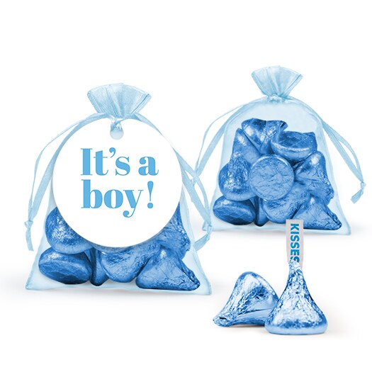 Baby boy 2024 candy favors