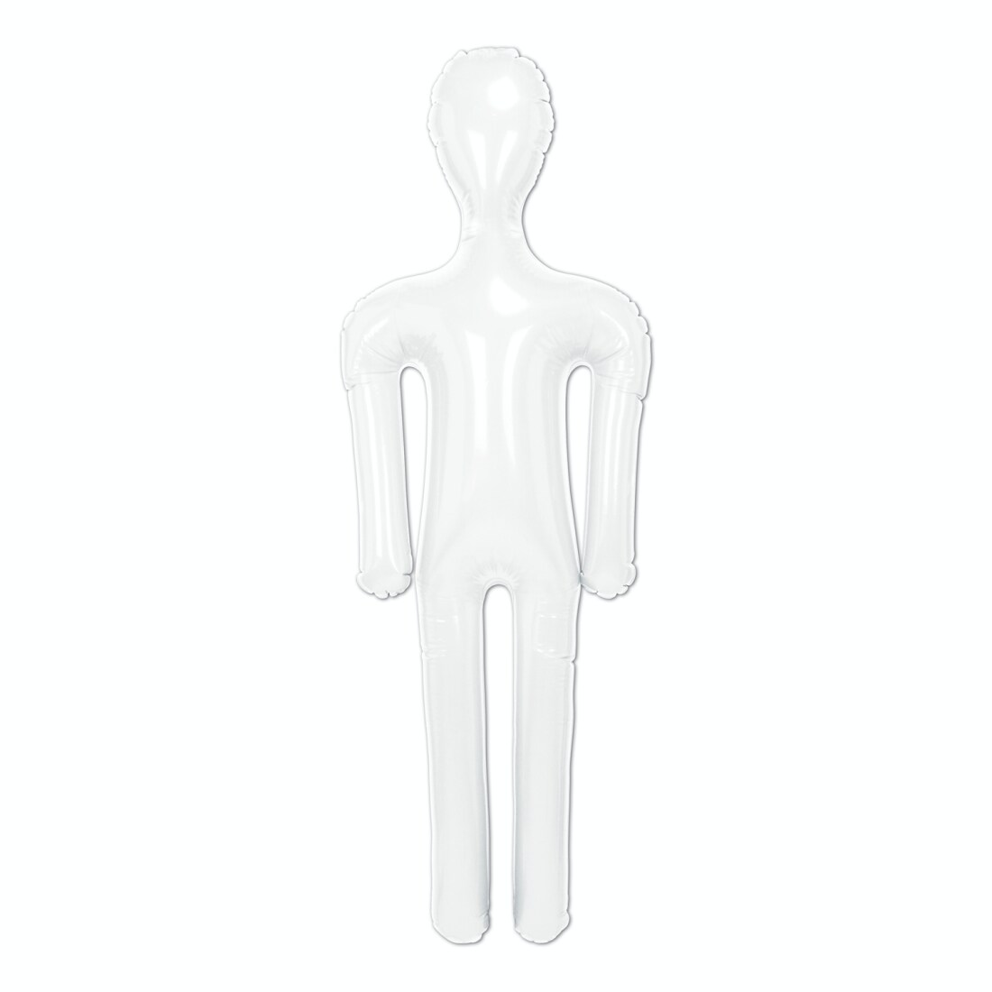 Party Central Pack of 12 White Solid Giant Blow-Up Inflatable Mr. Party Decor 5&#x27;