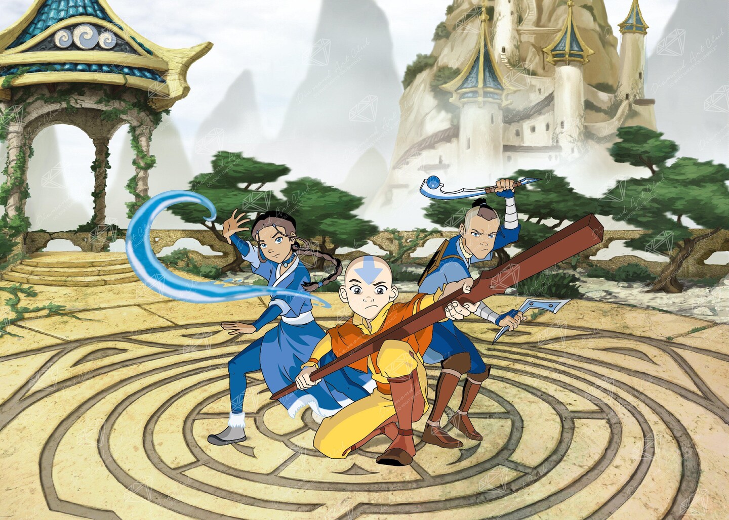 Aang, Katara, &#x26; Sokka