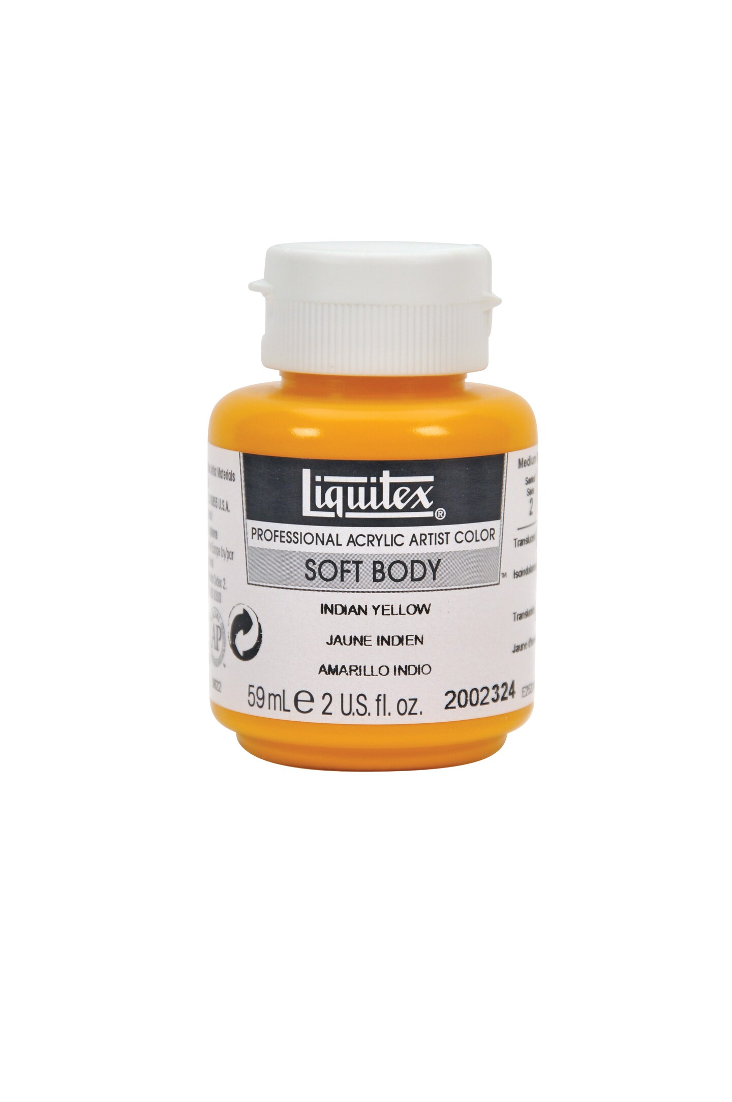 Liquitex Professional Soft Body Acrylic 2oz Indian Yellow