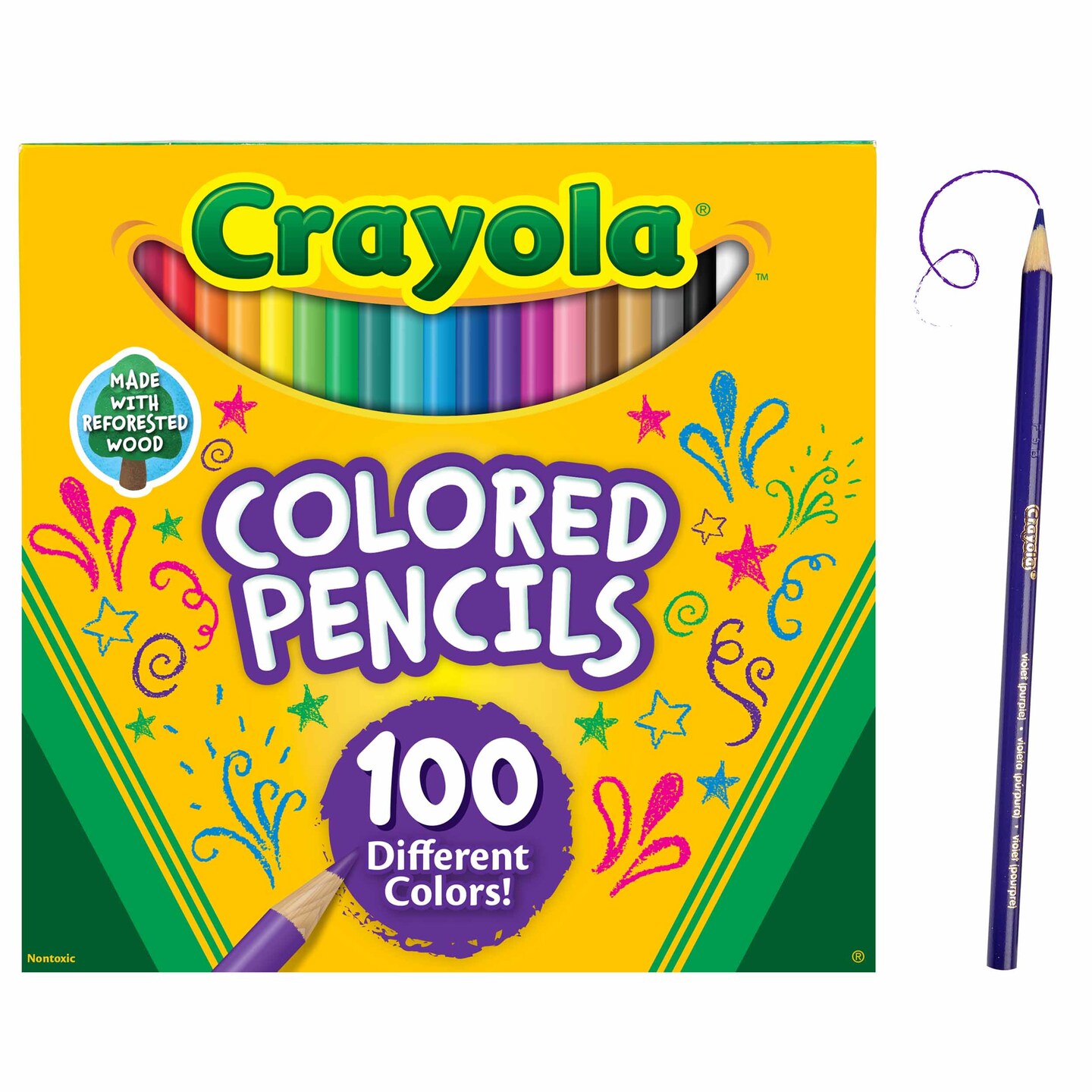 Crayola Colored Pencil Set 100-Pencil Set