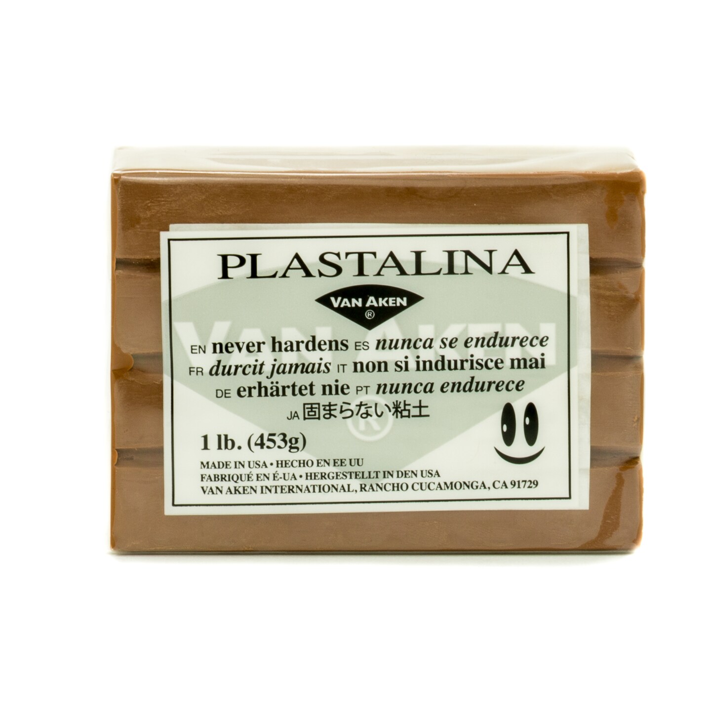 Van Aken Modeling Clay, 1 lb., Brown