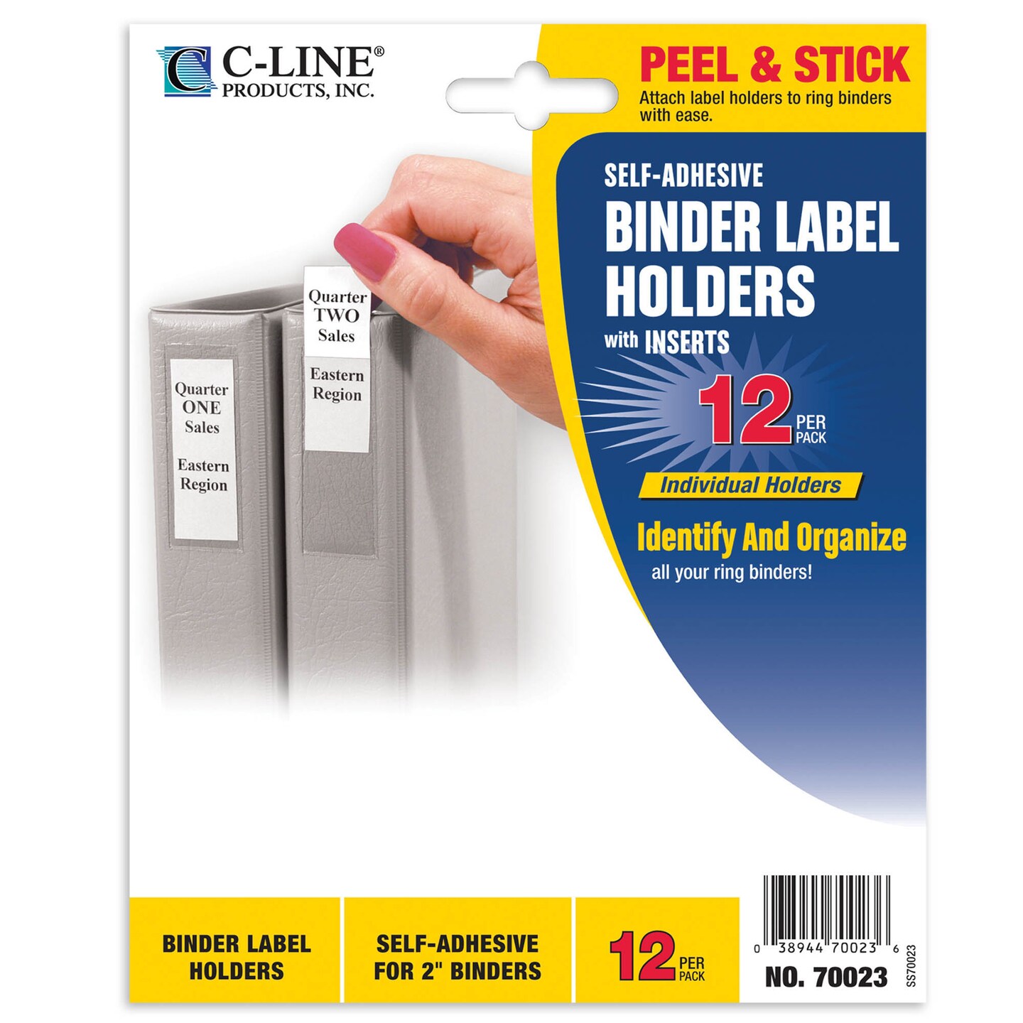 Self Adhesive Binder Labels 2 Inch Binders 2 5 16 X 3 1 16 12 PK Set Of 5 PK Michaels