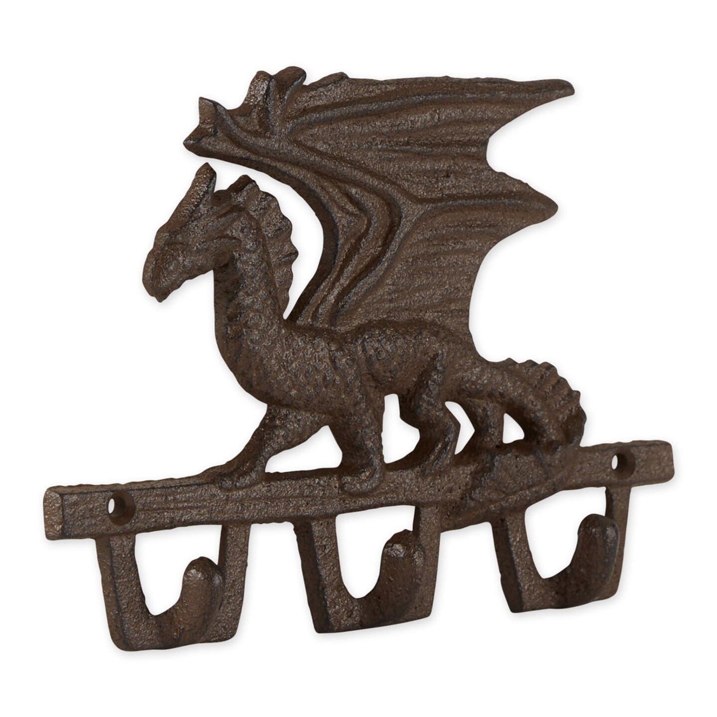 Accent Plus Home Decorative Cast Iron Dragon Wall Hook